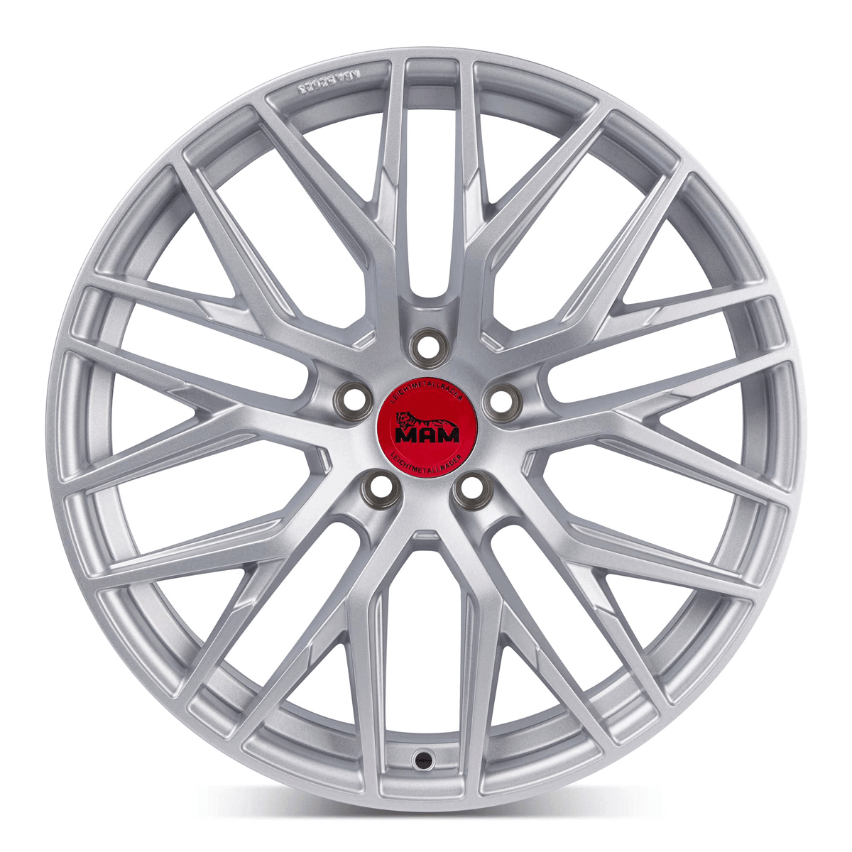 MAM RS4 Matt Silver Painted - 19x8.5 | 5x112 | +30 | 72.6mm