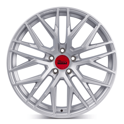 MAM RS4 Matt Silver Painted - 17x7.5 | 5x112 | +45 | 66.6mm