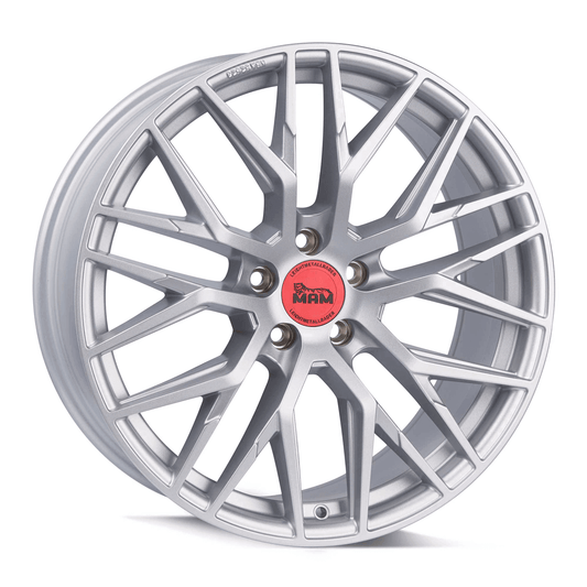 MAM RS4 Matt Silver Painted - 17x7.5 | 5x112 | +45 | 66.6mm