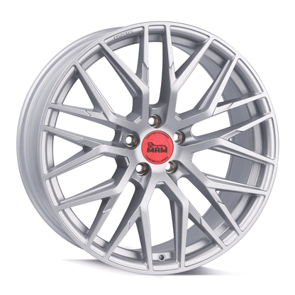 MAM RS4 Matt Silver Painted - 20x8.5 | 5x120 | +35 | 72.6mm