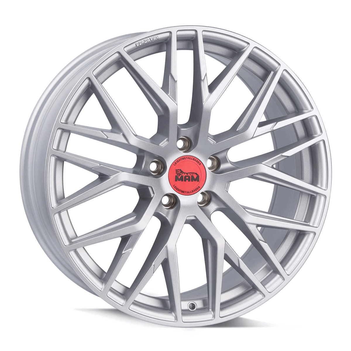 MAM RS4 Matt Silver Painted - 18x8 | 5x108 | +45 | 72.6mm