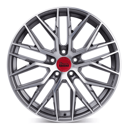 MAM RS4 Palladium Front Polish - 20x8.5 | 5x120 | +35 | 72.6mm