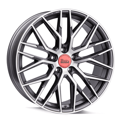 MAM RS4 Palladium Front Polish - 18x8 | 5x114.3 | +40 | 72.6mm