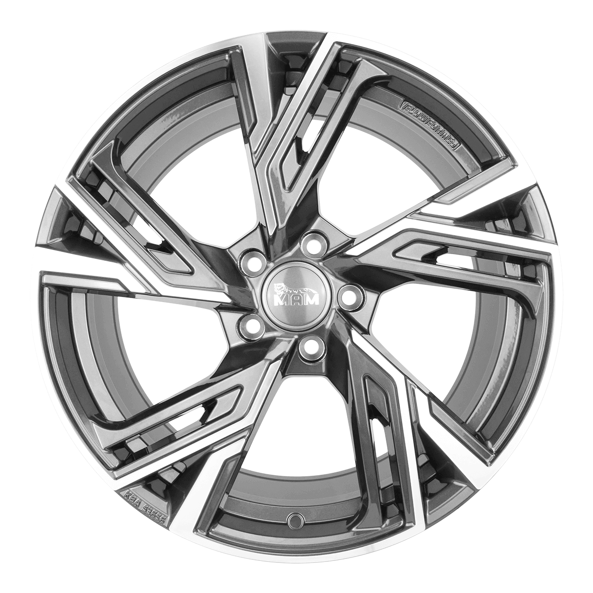 MAM RS5 Palladium Front Polish - 19x8.5 | 5x108 | +45 | 72.6mm