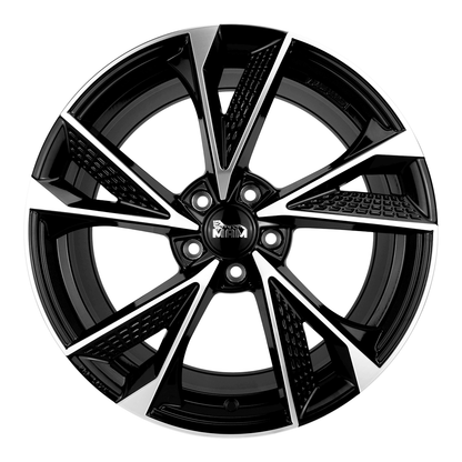 MAM RS6 Black Front Polish - 19x8.5 | 5x112 | +30 | 72.6mm