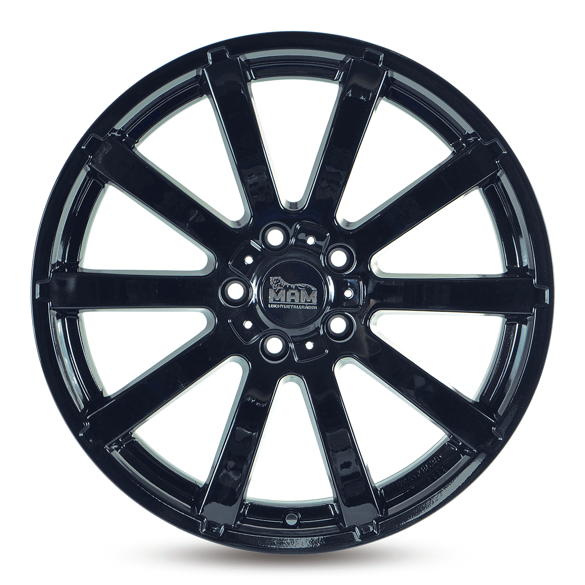 MAM W3 Black Painted - 17x7 | 5x105 | +40 | 56.6mm