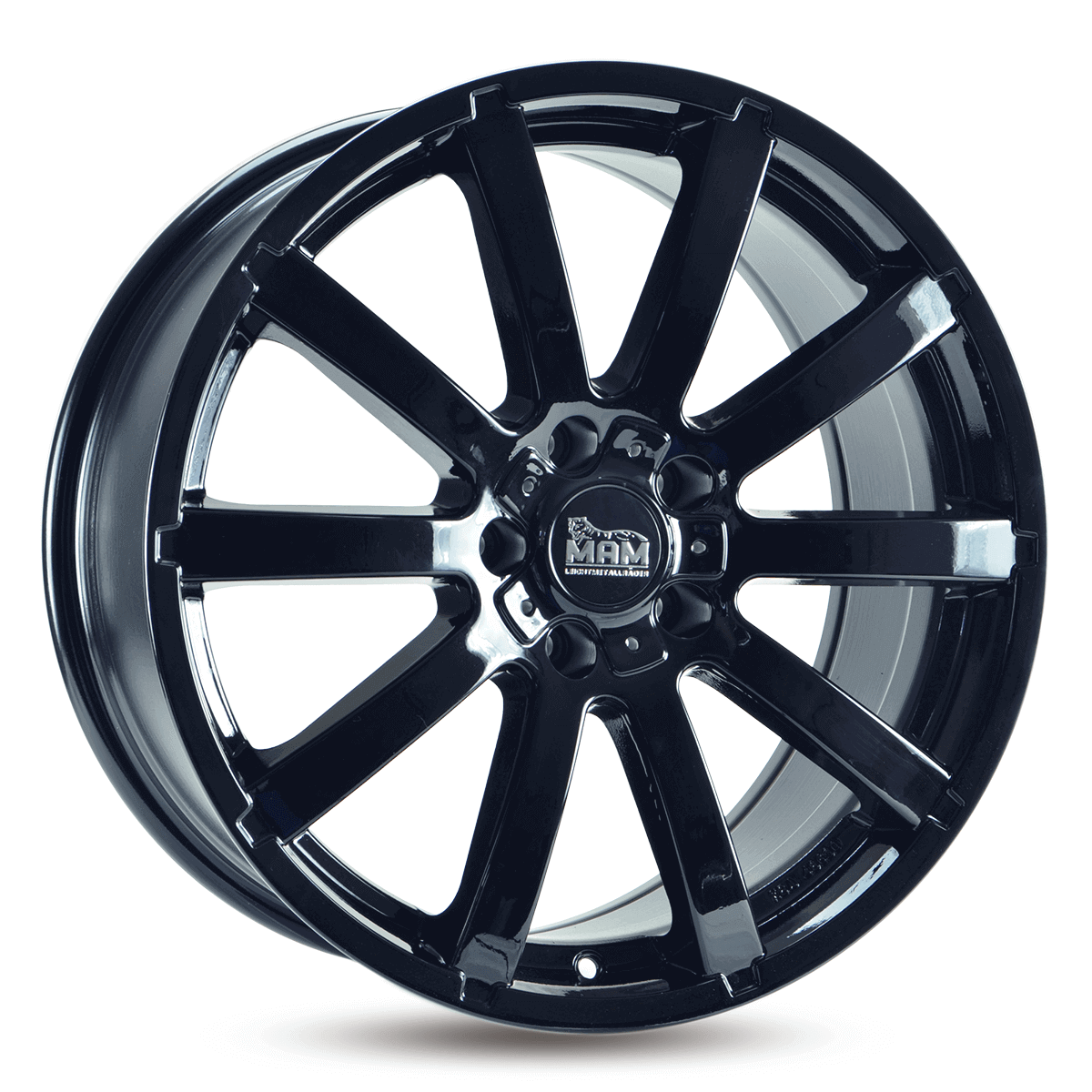 MAM W3 Black Painted - 17x7 | 5x100 | +35 | 57.1mm