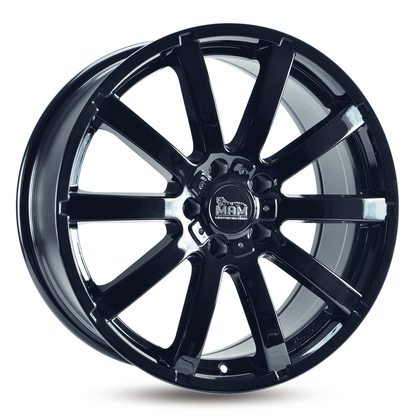 MAM W3 Black Painted - 17x7 | 5x112 | +48 | 66.6mm