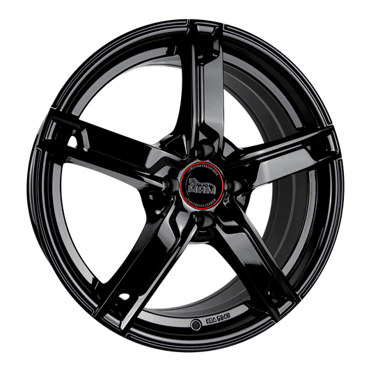 MAM W4 Black Painted - 17x7 | 4x108 | +20 | 65.1mm