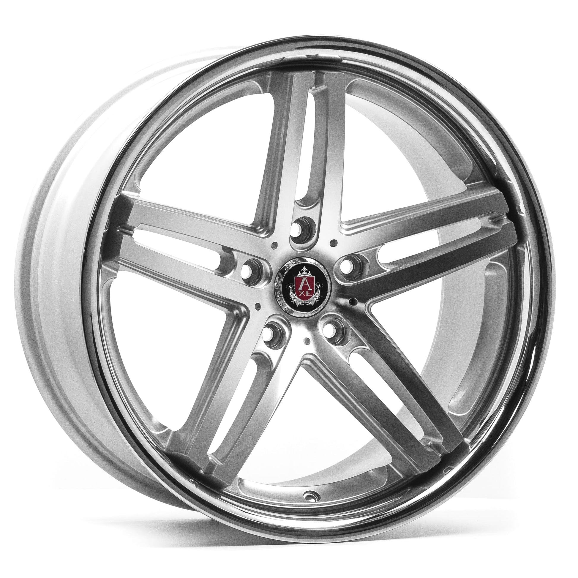 Felger-AXE-EX11-Gloss-Silver-&-Polished--19x9.5-5x120-27-72.6mm