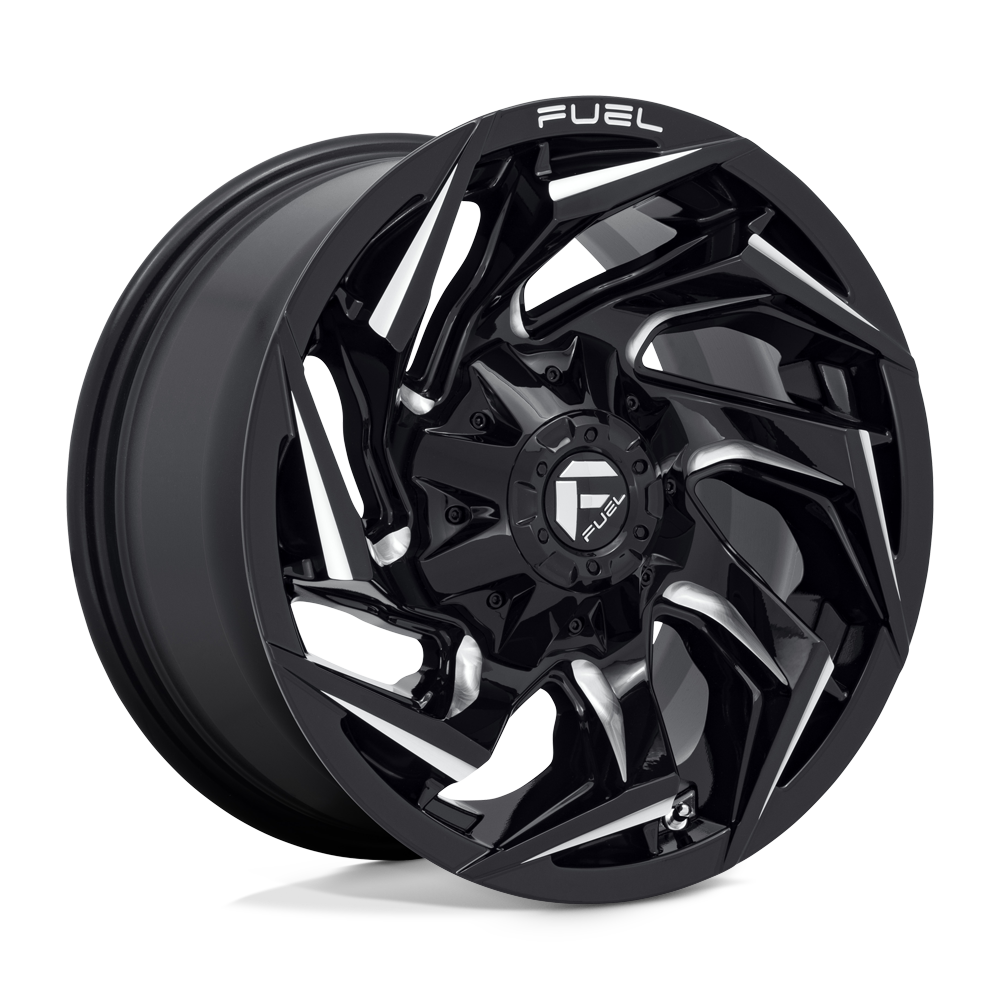 Felger-Fuel-1PC-REACTION-Gloss-Black-Milled-20x8.5-8x165.1-18-125.1