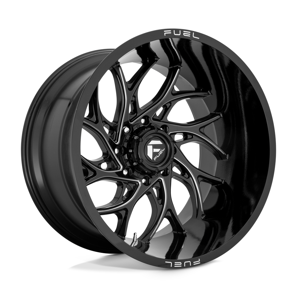 Felger-Fuel-1PC-RUNNER-Gloss-Black-Milled-22x9-6x139.7-18-106.1