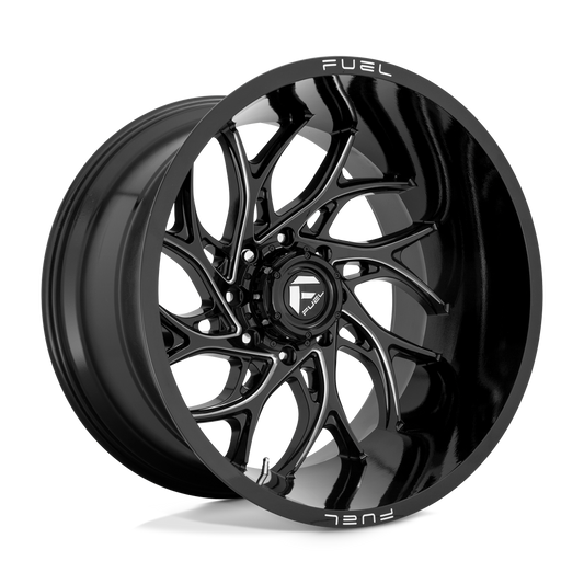 Felger-Fuel-1PC-RUNNER-Gloss-Black-Milled-22x9-6x139.7-18-106.1