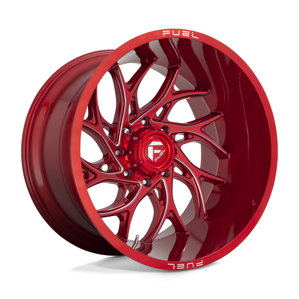 Felger-Fuel-1PC-D742-RUNNER-Candy-Red-Milled-22x9-6x139.7-18-106.1