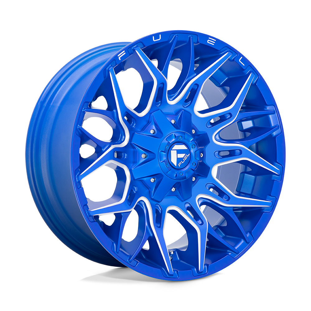 Felger-Fuel-1PC-TWITCH-Anodized-Blue-Milled-20x8-8x165.1-18-125.1