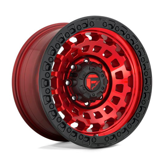 Felger-Fuel-1PC-ZEPHYR-Candy-Red-Black-Bead-Ring-20x9-5x127-et1-71.5