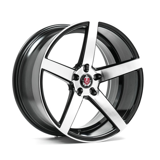 Felger-AXE-EX18-Gloss-Black-&-Polished--17x7.5-5x100-40-72.6mm