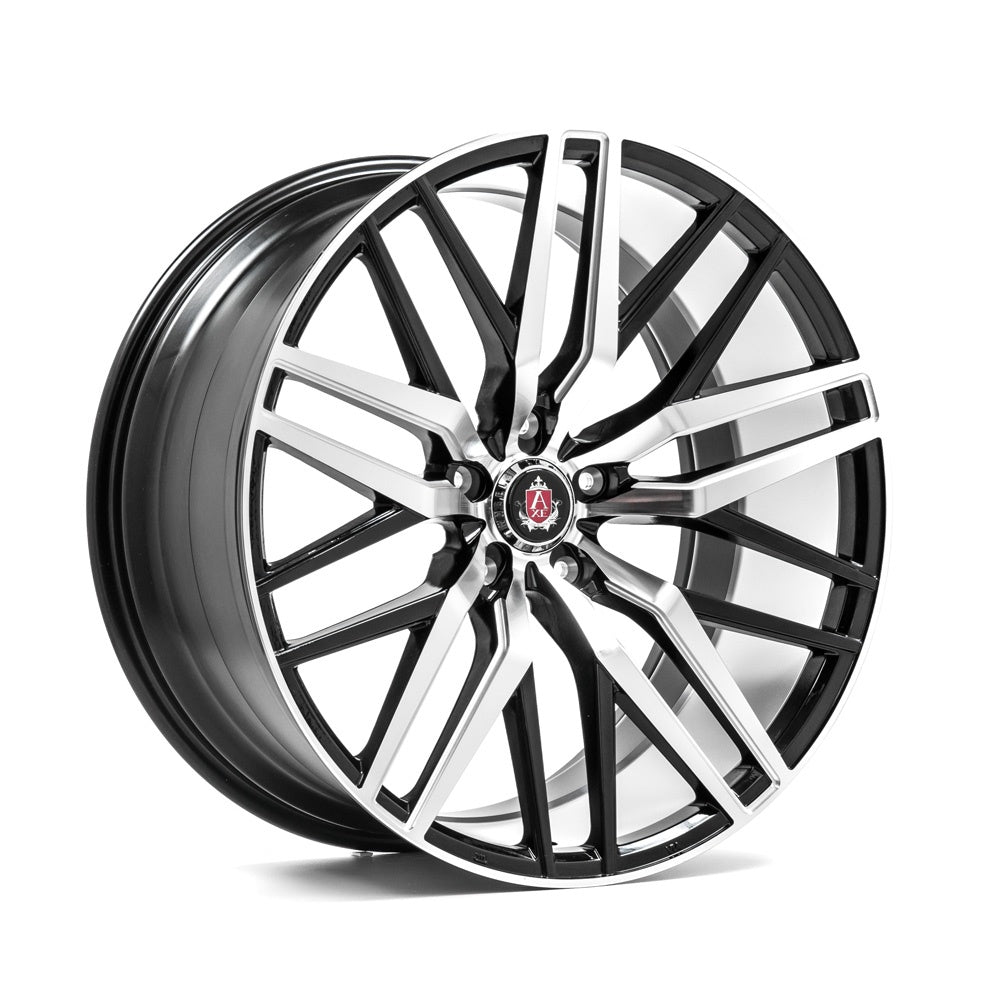 Felger-AXE-EX30-Gloss-Black-&-Polished--20x8.5-5x118-25-74.1mm