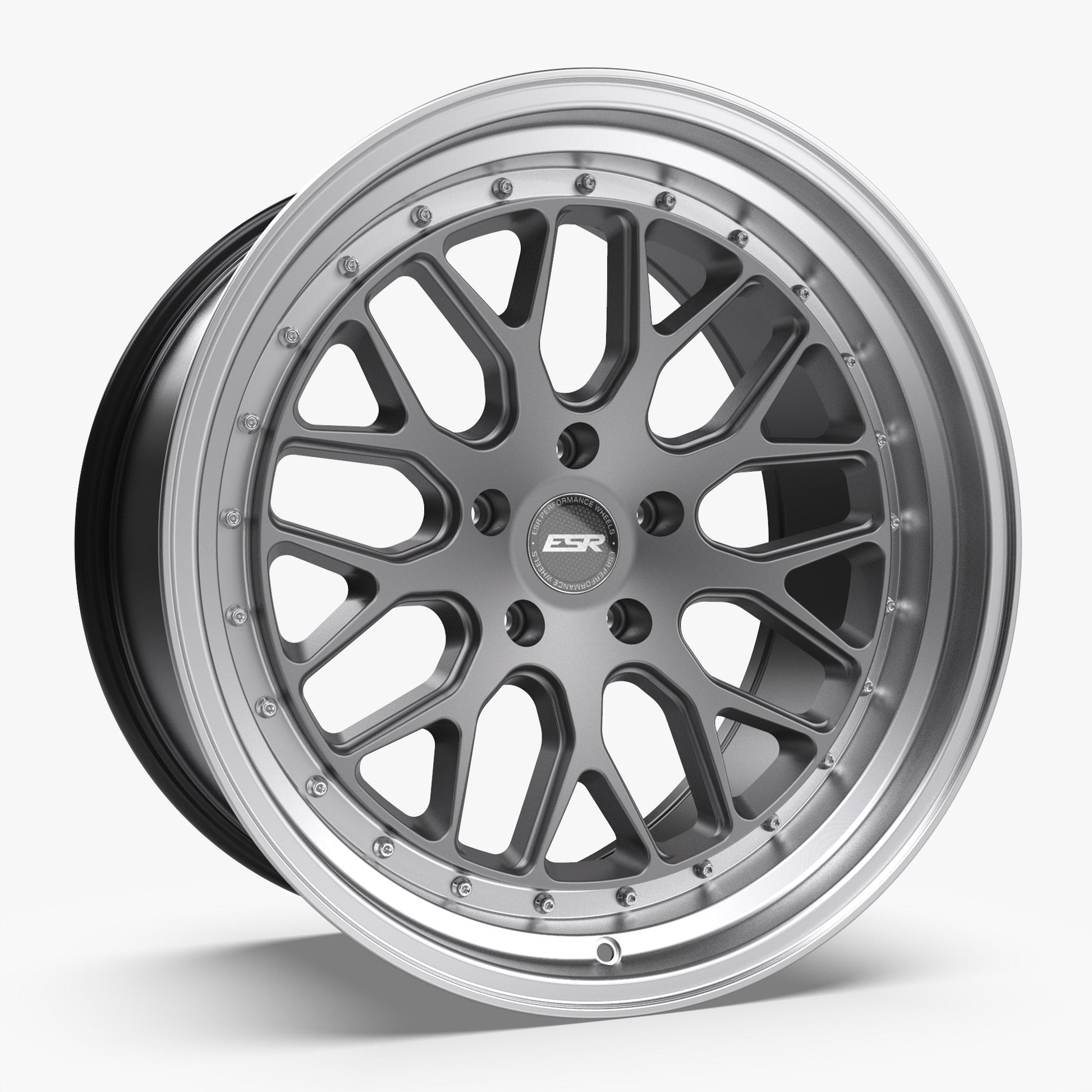 ESR-CS01-Matte-Graphite-Silver-18x9.5-72.6-wheels-rims-felger-Felghuset