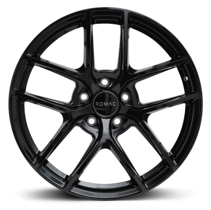 Romac Diablo Gloss Black - 17x7.5 | 5x112 | +45 | 73.1mm