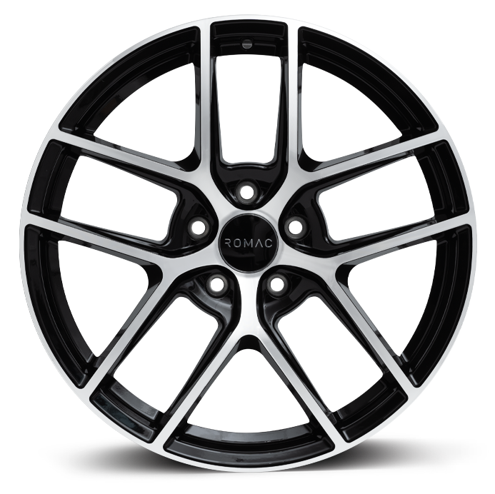 Romac Diablo Black/Polish - 17x7.5 | 5x112 | +45 | 73.1mm