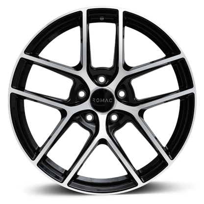 Romac Diablo Black/Polish - 17x7.5 | 5x112 | +45 | 73.1mm