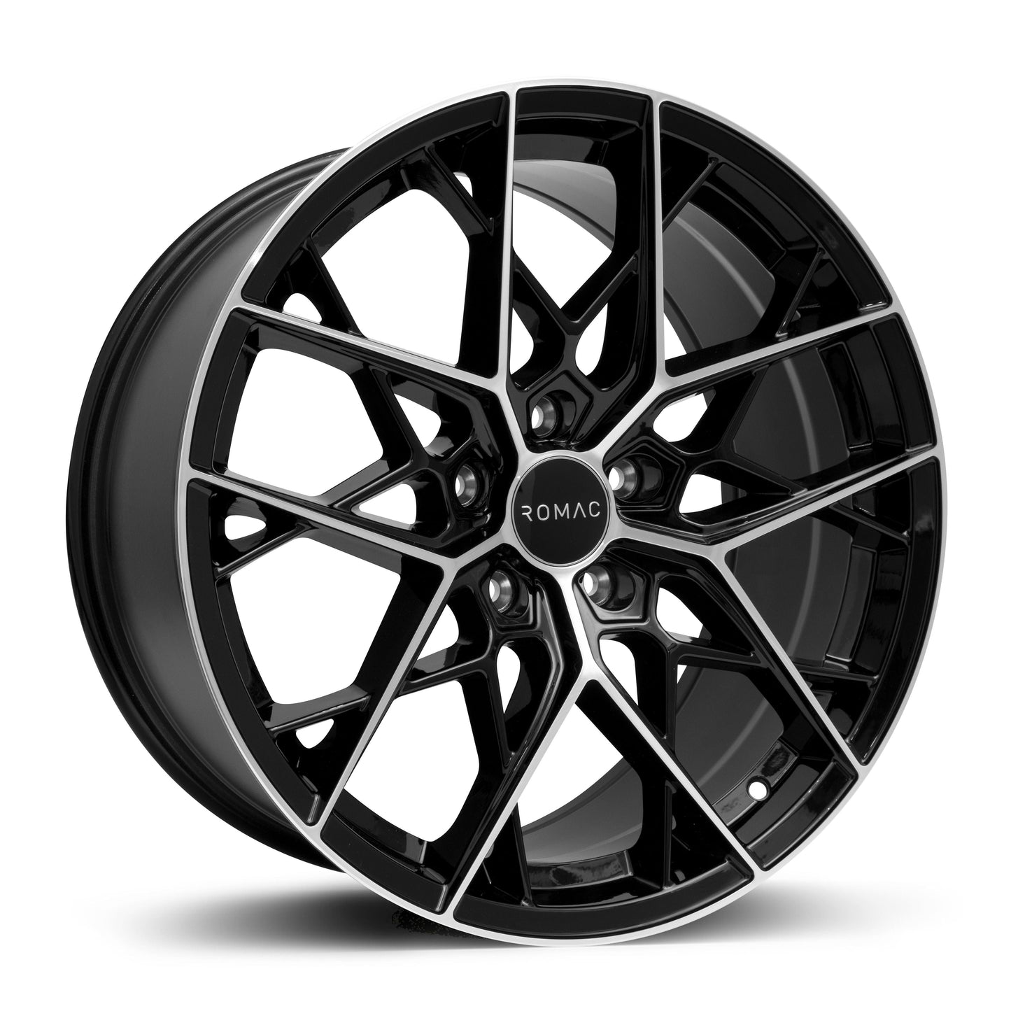 Romac Vortex Black/Polish - 20x9.5 | 5x120 | +40 | 72.6mm