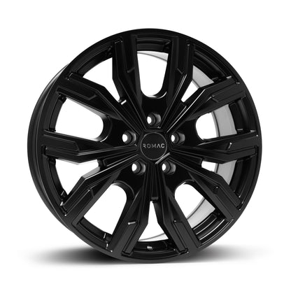 Romac Torque Satin Black - 16x6.5 | 5x108 | +40 | 65.1mm