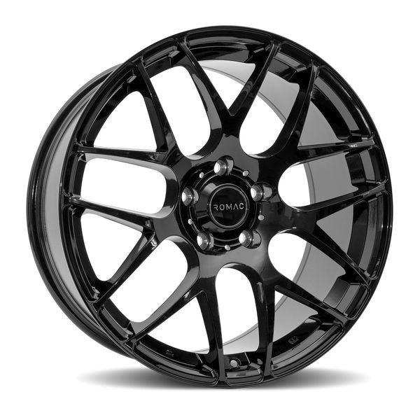 Romac Radium Gloss Black - 19x8.5 | 5x120 | +35 | 72.6mm