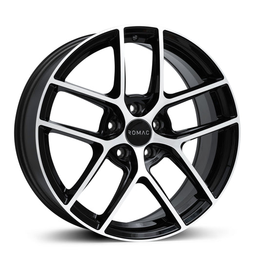 Romac Diablo Black/Polish - 18x8 | 5x114.3 | +42 | 73.1mm