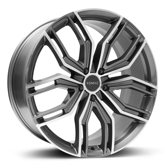 Romac Catalina Grey/Polish - 22x9.5 | 5x120 | +40 | 72.6mm