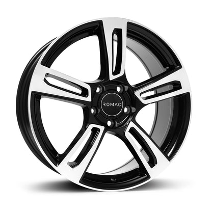 Romac Edge Black/Polish - 16x6.5 | 4x108 | +40 | 73.1mm