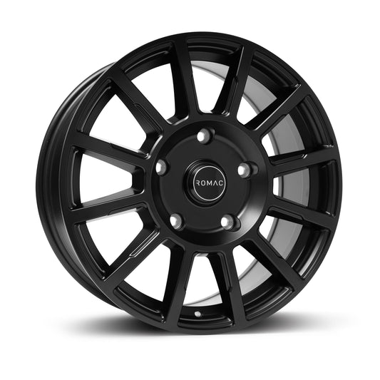 Romac Stealth Satin Black - 16x6.5 | 5x118 | +50 | 71.1mm