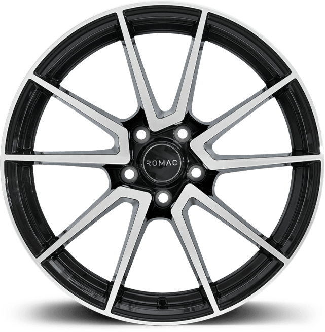 Romac Air Black/Polish - 18x8 | 5x112 | +45 | 66.6mm