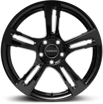 Romac Edge Gloss Black - 15x6.5 | 4x100 | +40 | 73.1mm