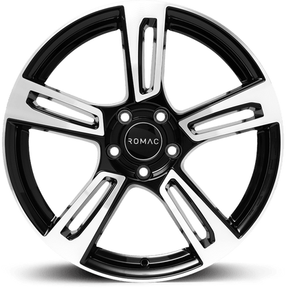 Romac Edge Black/Polish - 18x8 | 5x108 | +42 | 73.1mm