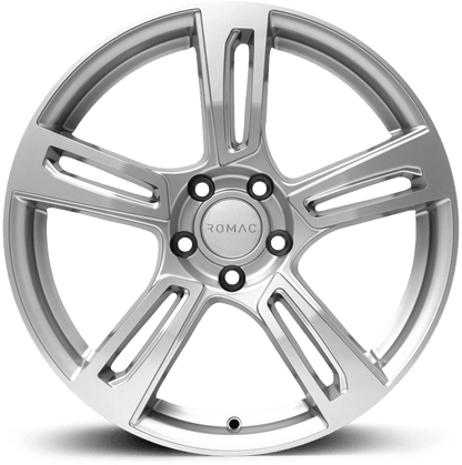 Romac Edge Silver - 15x6.5 | 5x100 | +35 | 73.1mm