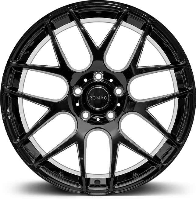 Romac Radium Gloss Black - 17x7.5 | 5x112 | +45 | 73.1mm