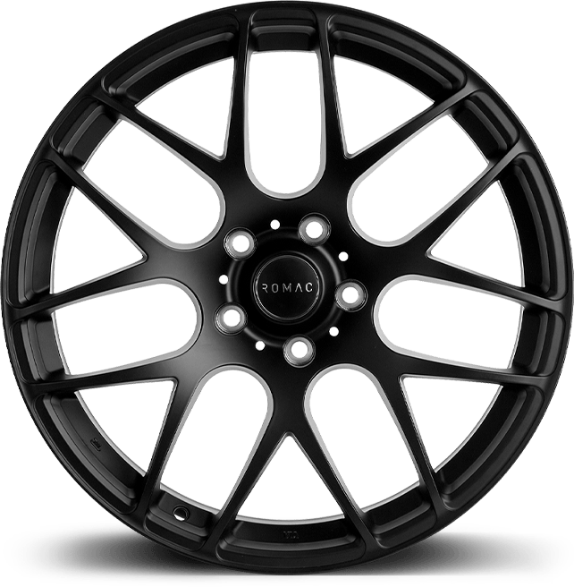 Romac Radium Satin Black - 17x7.5 | 5x120 | +42 | 72.6mm