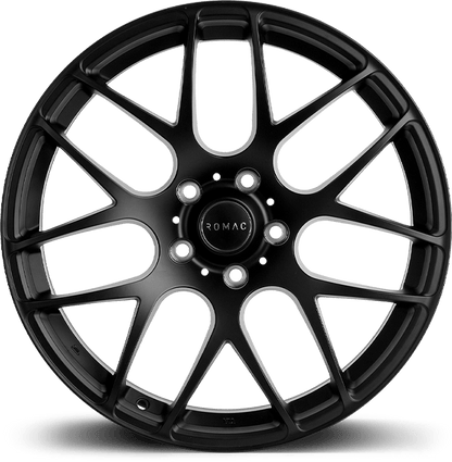 Romac Radium Satin Black - 17x7.5 | 5x120 | +42 | 72.6mm