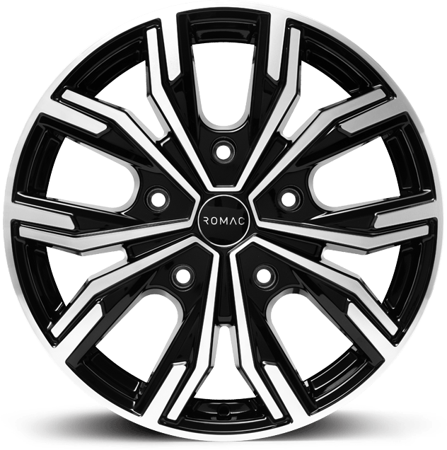 Romac Torque Black/Polish - 18x7.5 | 5x108 | +45 | 73.1mm