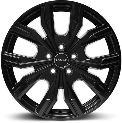 Romac Torque Satin Black - 18x7.5 | 5x160 | +54 | 65.1mm