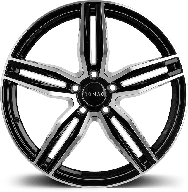 Romac Venom Black/Polish - 17x7.5 | 5x112 | +45 | 73.1mm