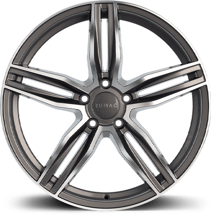 Romac Venom Grey/Polish - 17x7.5 | 5x112 | +45 | 73.1mm