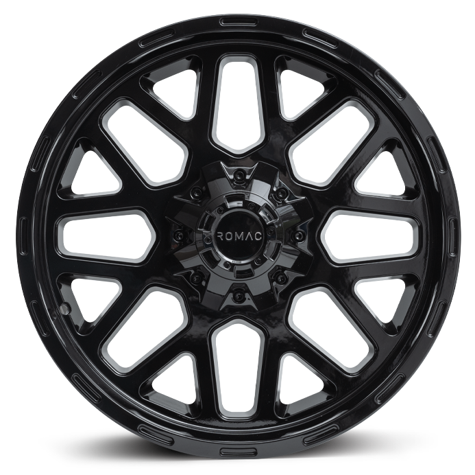 Romac Utah Gloss Black - 20x9 | 6x139.7 | +30 | 106mm